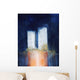 Abstract watercolour painting Wall Mural