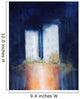 Abstract watercolour painting Wall Mural