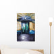 Watercolor painting of an opening door filled with light Wall Mural