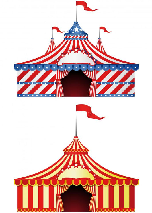 Big Top Circus Wall Decal