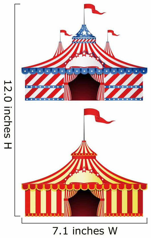 Big Top Circus Wall Decal