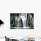 Hawaii, Maui, closeup of waterfall cascading motion Wall Mural