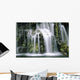 Hawaii, Maui, closeup of waterfall cascading motion Wall Mural