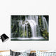 Hawaii, Maui, closeup of waterfall cascading motion Wall Mural