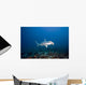 Scalloped Hammerhead shark swimming on the ocean floor Wall Mural