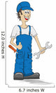 Mechanic Wall Decal