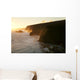 Pololu and Honokane Niu Valleys at sunrise from Pololu Lookout Wall Mural