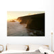 Pololu and Honokane Niu Valleys at sunrise from Pololu Lookout Wall Mural