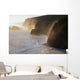 Pololu and Honokane Niu Valleys at sunrise from Pololu Lookout Wall Mural