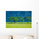 Green Trees Wall Decal