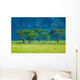 Green Trees Wall Decal