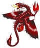 Red Dragon Red Dragon Tattoo Wall Decal