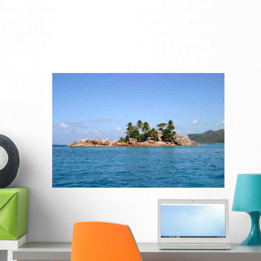 Ilot Saint Pierre Seychelles Wall Decal