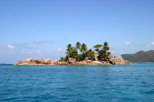 Ilot Saint Pierre Seychelles Wall Decal