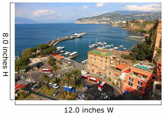 Port of Sorrento Wall Mural