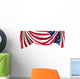 Usa Fahne Wall Decal