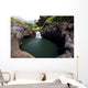 Hawaii, Maui, Kipahulu, One of the seven sacred pools Wall Mural