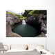 Hawaii, Maui, Kipahulu, One of the seven sacred pools Wall Mural