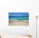 Hawaii, Maui, Makena, Sandy Makena Beach with land in the distance Wall Mural