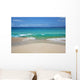 Hawaii, Maui, Makena, Sandy Makena Beach with land in the distance Wall Mural