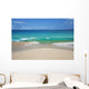 Hawaii, Maui, Makena, Sandy Makena Beach with land in the distance Wall Mural