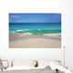 Hawaii, Maui, Makena, Sandy Makena Beach with land in the distance Wall Mural