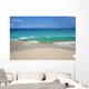 Hawaii, Maui, Makena, Sandy Makena Beach with land in the distance Wall Mural