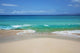 Hawaii, Maui, Makena, Sandy Makena Beach with land in the distance Wall Mural