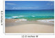 Hawaii, Maui, Makena, Sandy Makena Beach with land in the distance Wall Mural
