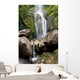 Hawaii, Maui, A view of Wailua Falls Wall Mural