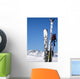 Photo De Ski Wall Mural