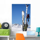 Photo De Ski Wall Mural