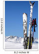 Photo De Ski Wall Mural