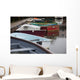 Close up of small wooden boats in the Rockport Harbor Wall Mural