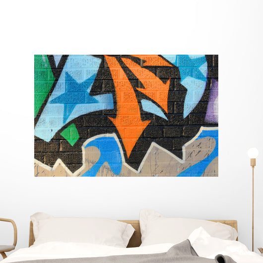 Grafitti Wall Wall Mural