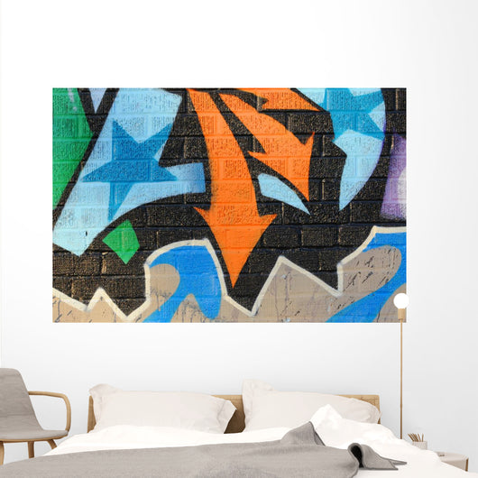 Grafitti Wall Wall Mural