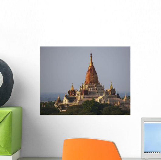 Pagoda in Bagan, Upper Burma Wall Mural
