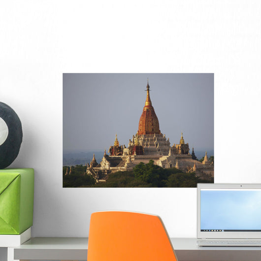 Pagoda in Bagan, Upper Burma Wall Mural