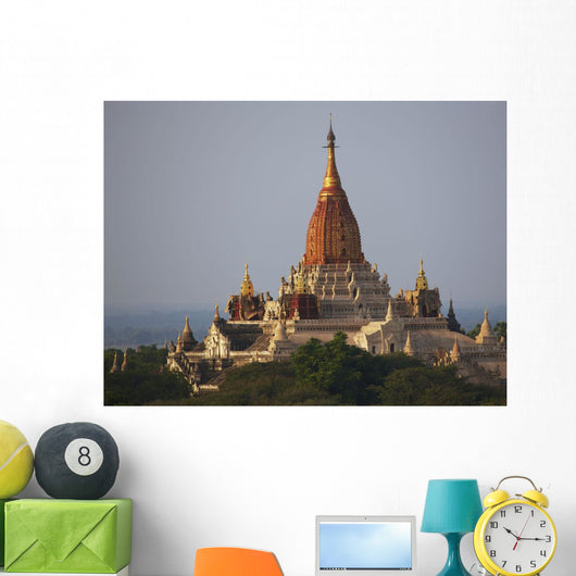 Pagoda in Bagan, Upper Burma Wall Mural