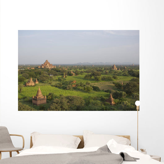 Pagodas in Bagan, Upper Burma Wall Mural