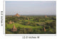 Pagodas in Bagan, Upper Burma Wall Mural