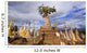 Ruined pagodas at Shwe Inn Thein Paya above Inthein on Inle Lake Wall Mural