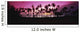 Tropical sunset with magenta sky and palm trees in Kapalua Bay Wall Mural