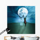 Touching the Moon Wall Mural
