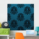 Seamless Damask Pattern Wall Decal