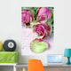 Rosen auf altem Brief Wall Mural