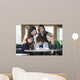 Group Girls Praying for Wall Mural