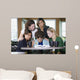 Group Girls Praying for Wall Mural