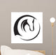 Horse Head Icon Wall Decal