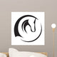 Horse Head Icon Wall Decal